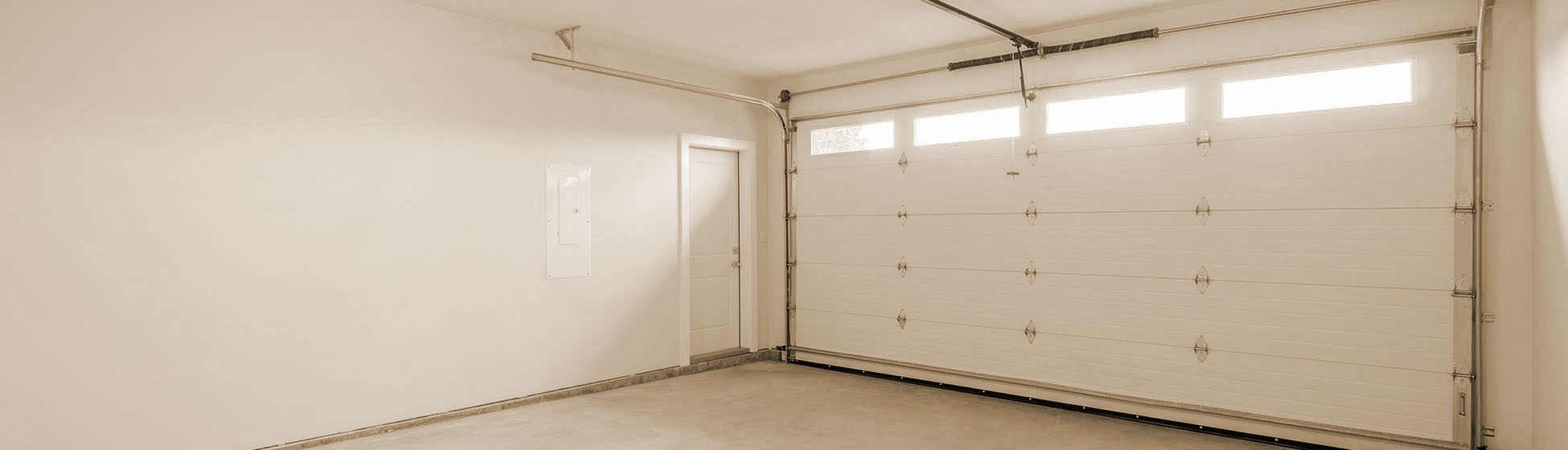 Installation porte garage coulissante