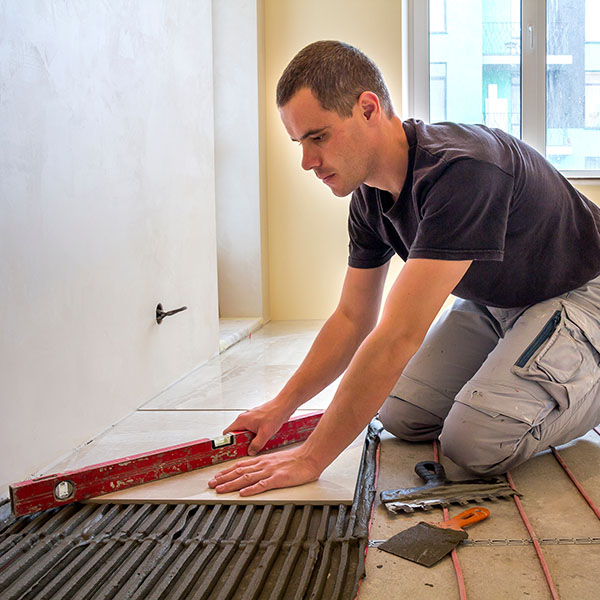 Pose carrelage sur ancien carrelage