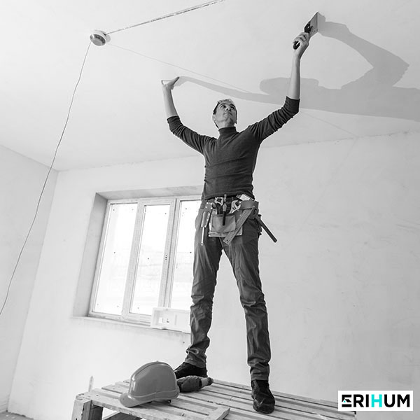 Pose de suspente faux plafond