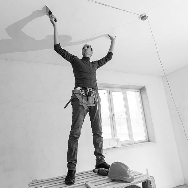 Pose trappe de visite faux plafond