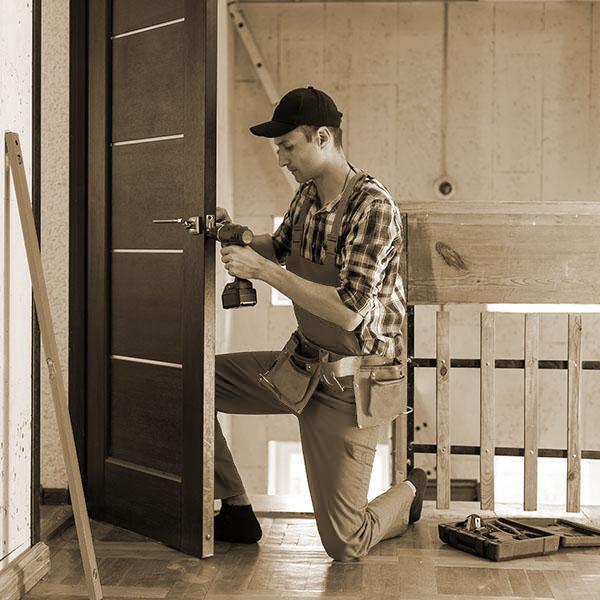 Reparer bas de porte en bois pourri