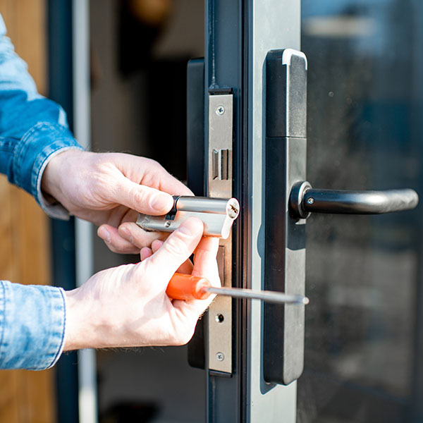 Installation porte blindée