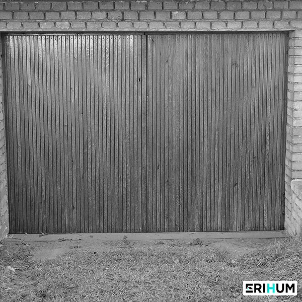 Installation porte de garage